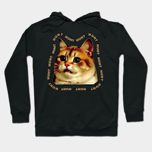 Funny Animals Meme Culture - Huh Cat Hoodie